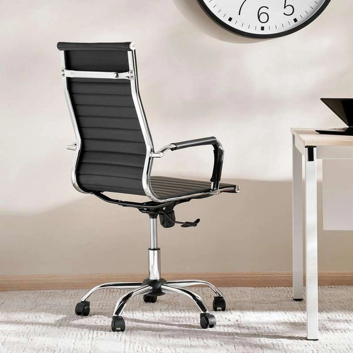 Vika High Back Office Chair - Black