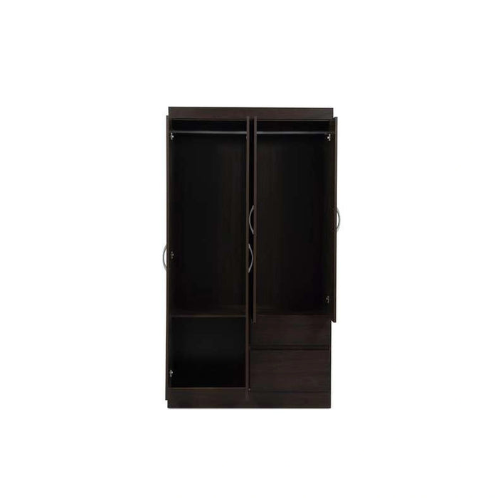 Vilacia 4 Door Wardrobe - Light Brown