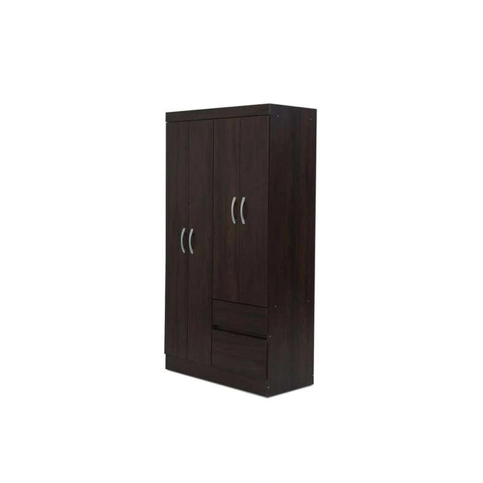 Vilacia 4 Door Wardrobe - Light Brown