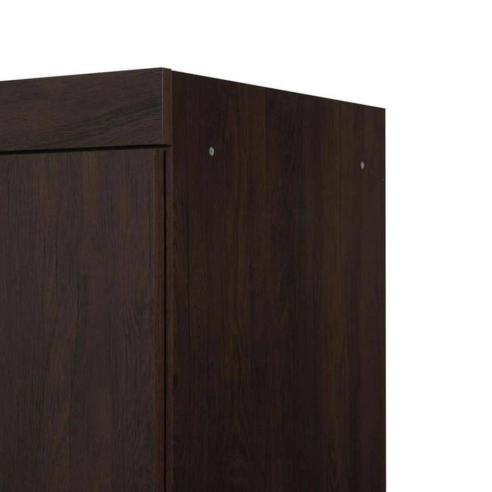 Vilacia 4 Door Wardrobe - Light Brown
