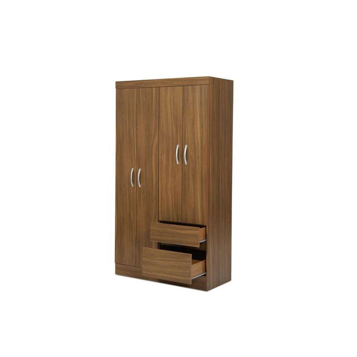Vilacia 4 Door Wardrobe - Wenge