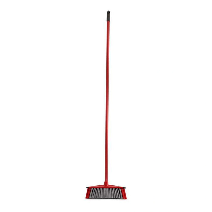 Vileda 3 Action Broom With Handle 30X12X130Cm -Red