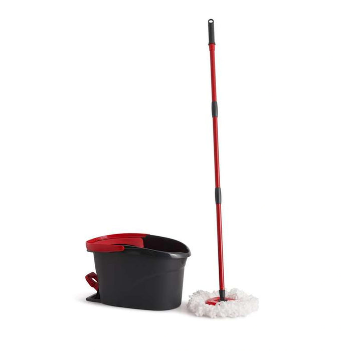Vileda Easy Wring Mop And Bucket Set 50X30X29Cm -Red