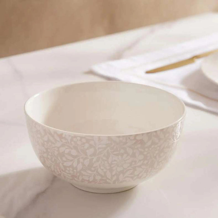 Vintage Victoria 32-Piece New Bone China Dinner Set - Beige