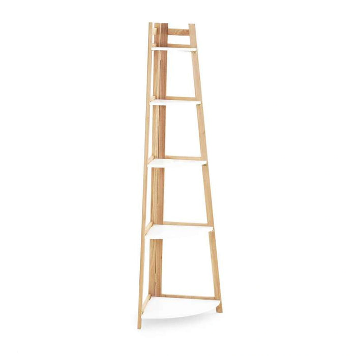 Viola 5-Tier Wooden Planter Stand 39X39X156Cm - White
