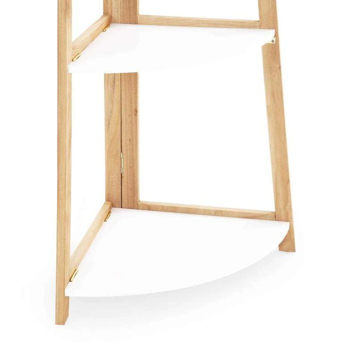 Viola 5-Tier Wooden Planter Stand 39X39X156Cm - White