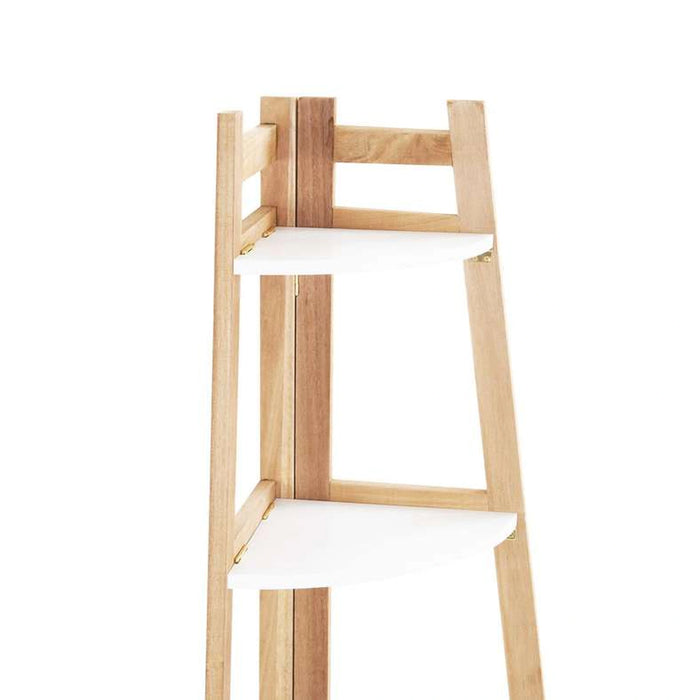 Viola 5-Tier Wooden Planter Stand 39X39X156Cm - White