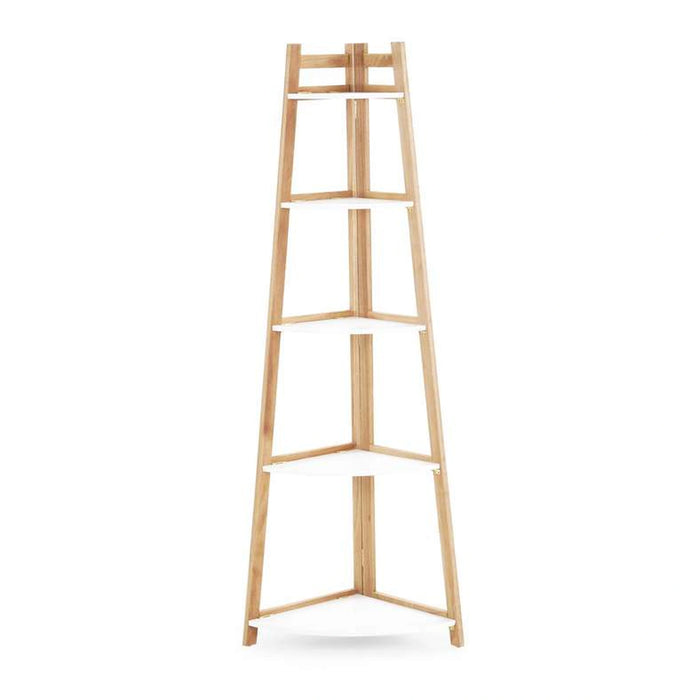 Viola 5-Tier Wooden Planter Stand 39X39X156Cm - White