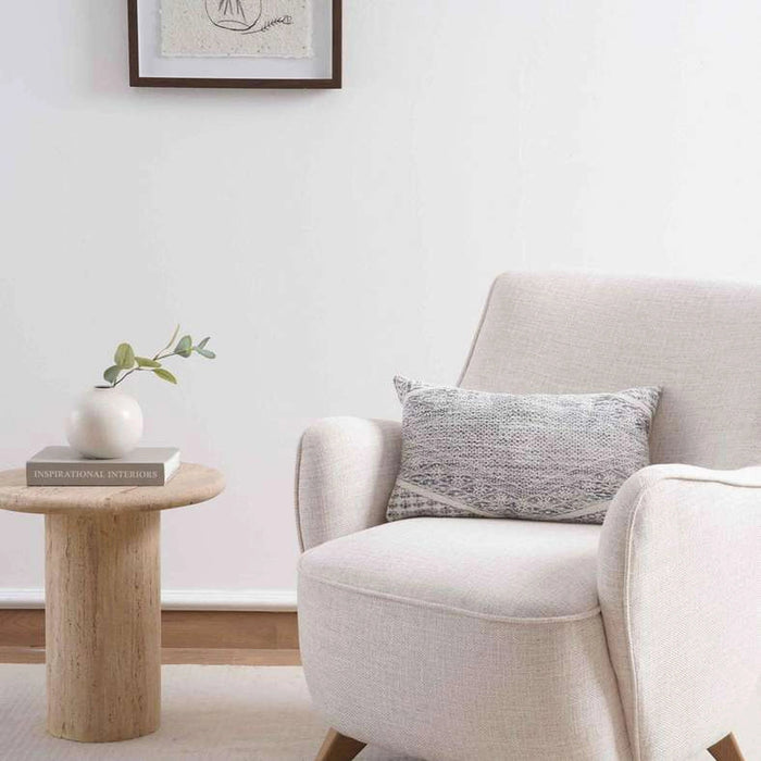 Viola Filled Cushion 30X50cm - Silver Pan Home