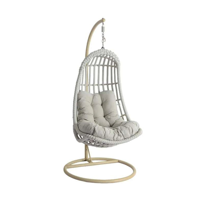 Vira Outdoor Swing Hanging Cage -Light Grey
