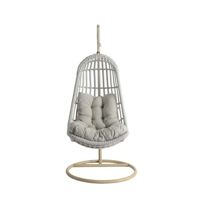 Vira Outdoor Swing Hanging Cage -Light Grey