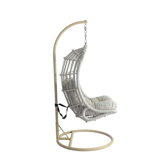Vira Outdoor Swing Hanging Cage -Light Grey