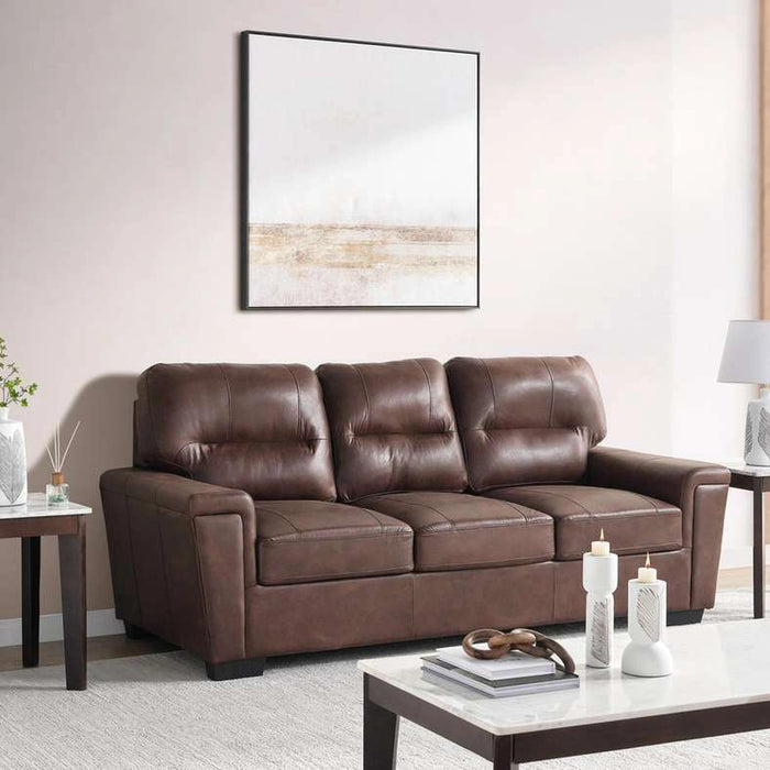 Virelia 3 Seater Sofa - Brown