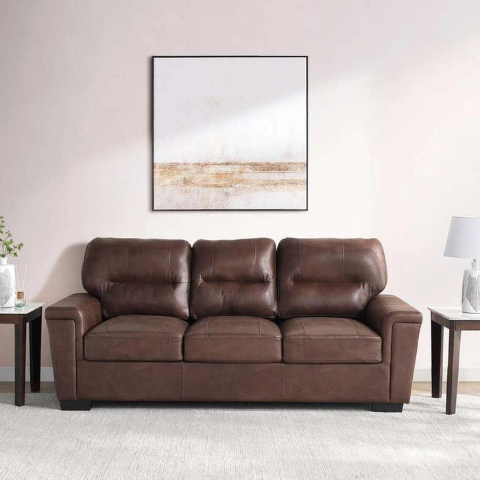 Virelia 3 Seater Sofa - Brown