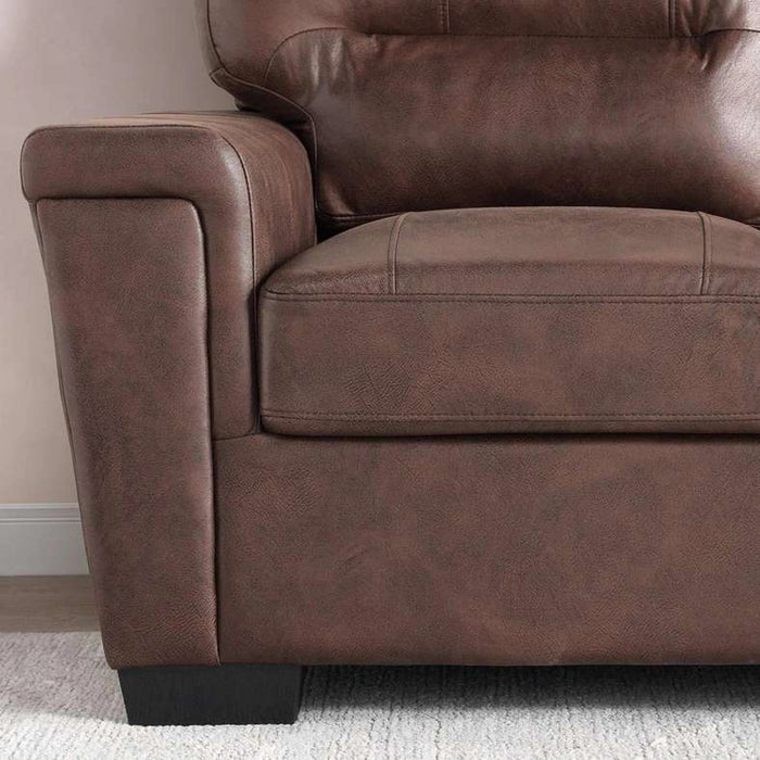 Virelia 3 Seater Sofa - Brown