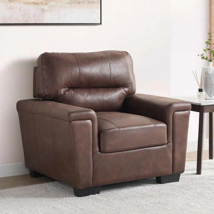 Virelia Single Seater Sofa - Brown