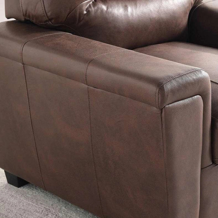 Virelia Single Seater Sofa - Brown