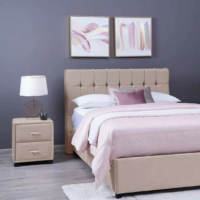 Vista Kalypso Moduler Bed Velvet Beige-160X200