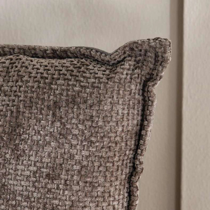 Viston Chenille Filled Cushion 45X45Cm - Grey