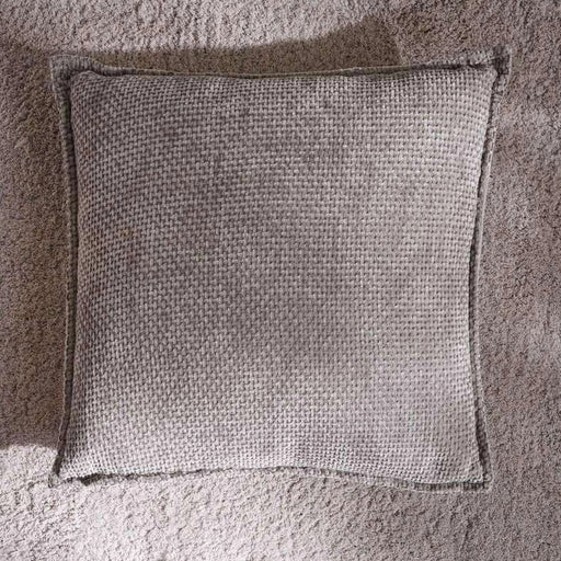 Viston Chenille Filled Cushion 45X45Cm - Silver PAN HOME