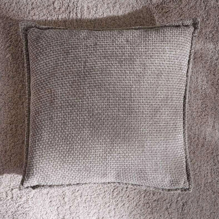 Viston Chenille Filled Cushion 45X45Cm - Silver
