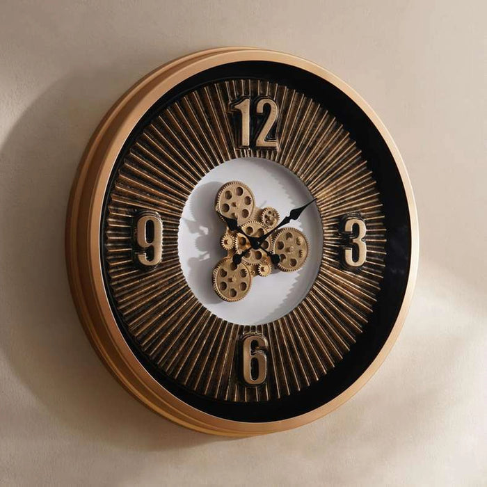 Vitro Wall Clock Dia 80Cm - Gold