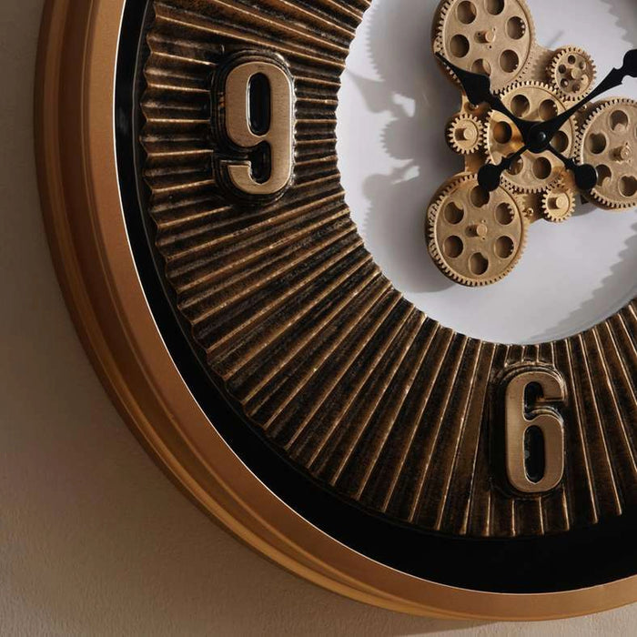 Vitro Wall Clock Dia 80Cm - Gold