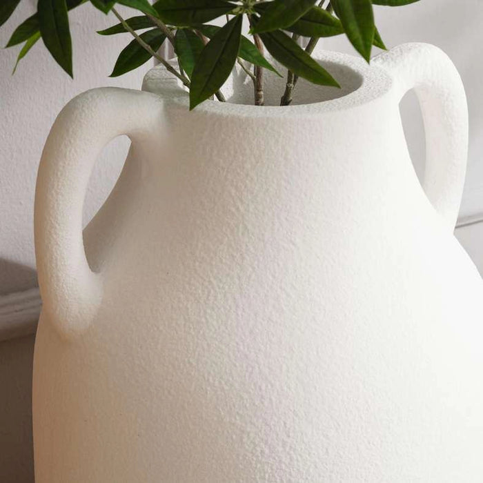 Vivian Fibre Glass Vase 38.5X38.5X60.5Cm- White