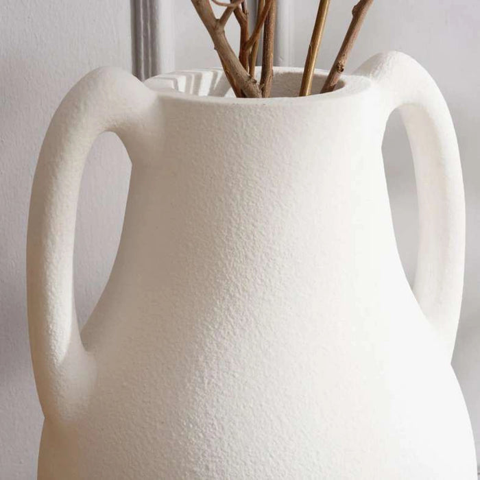 Vivian Fibre Glass Vase 38.5X38.5X90.5Cm- White