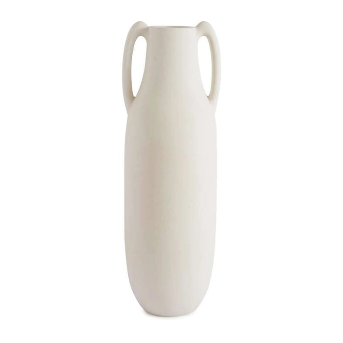 Vivian Fibre Glass Vase 39X39X120Cm- White