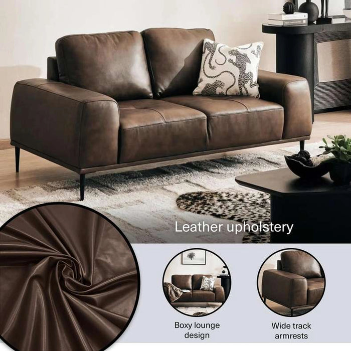 Vlog 2 Seater Sofa - Brown