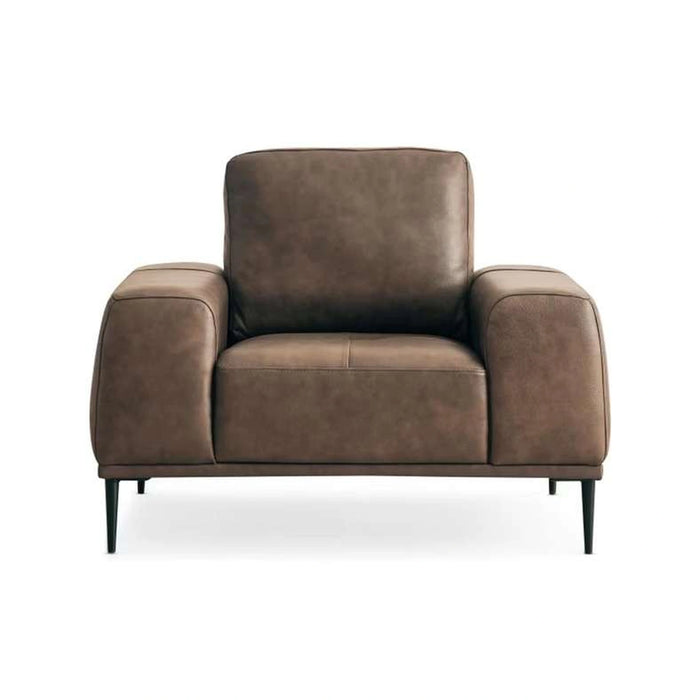 Vlog Single Seater Sofa- Brown