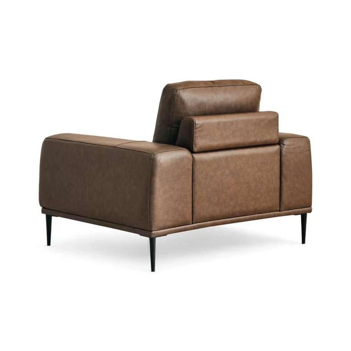 Vlog Single Seater Sofa- Brown
