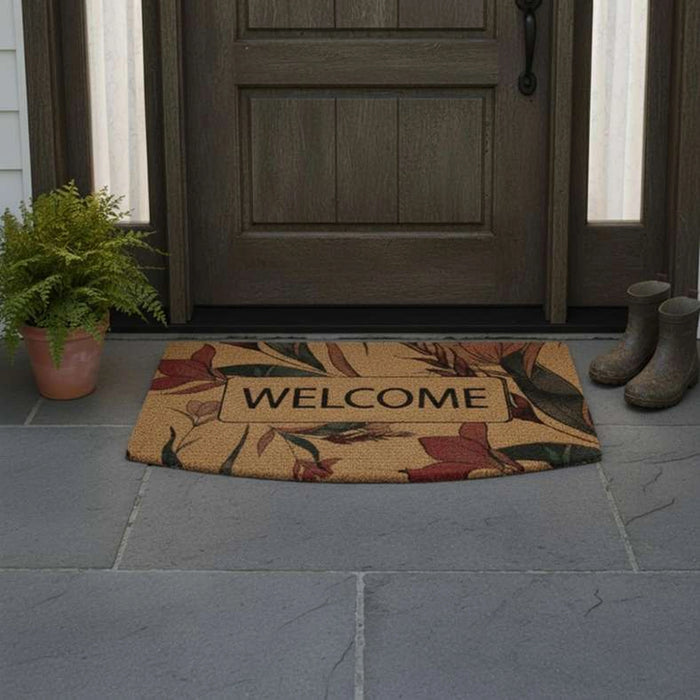 Voney Printed Door Mat 45X75Cm - Natural