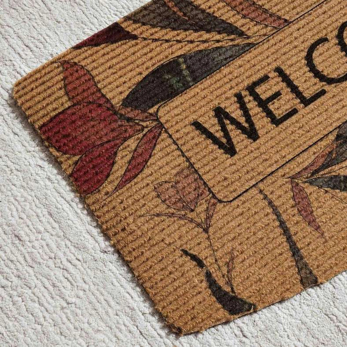 Voney Printed Door Mat 45X75Cm - Natural