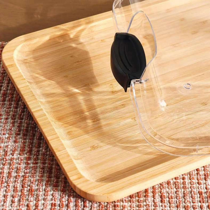 Wade Pastry/Cheese Carrying Box With Lid 38X28.7X6.8Cm -Natural