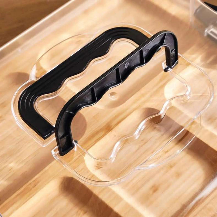 Wade Pastry/Cheese Carrying Box With Lid & Handle 38X28.7X6.8Cm -Natural