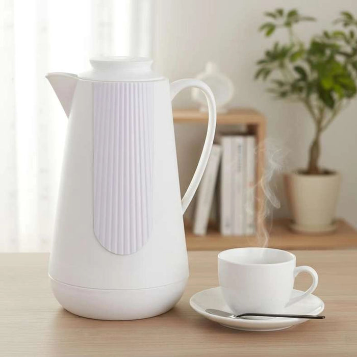 Wafa Vacuum Flask 1L -White