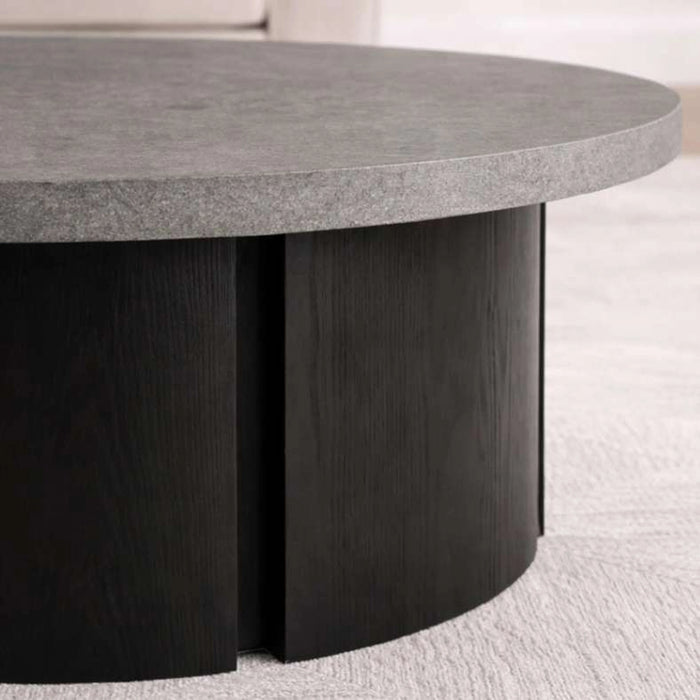 Waizig Coffee Table Marble - Grey & Brown