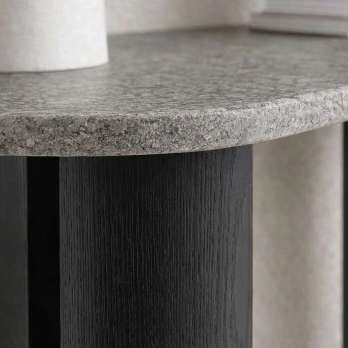 Waizig Console Table Marble - Grey & Brown