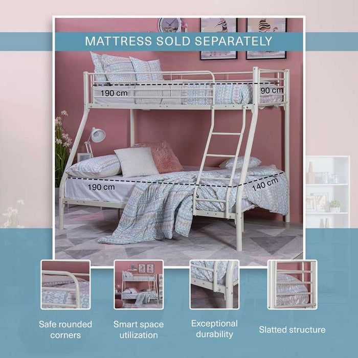 Wales Kids Bunk Bed 90X190 Cm