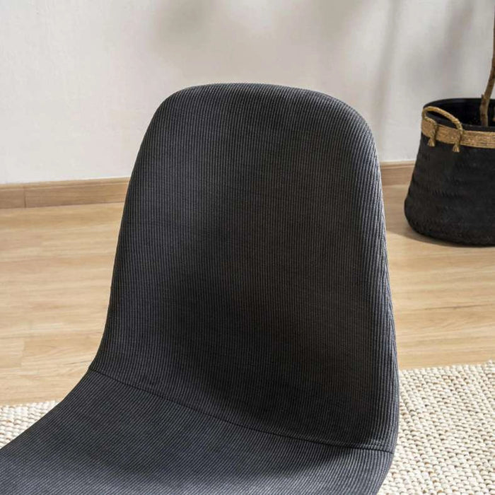 Walter Dining Chair - Dark Grey Black
