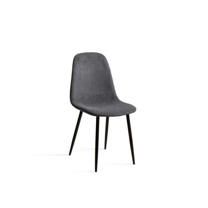Walter Dining Chair - Dark Grey Black