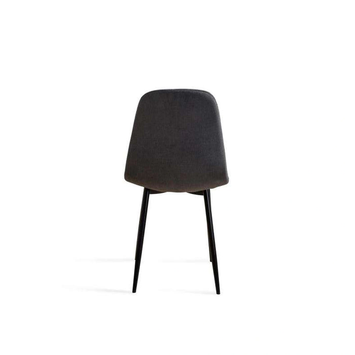 Walter Dining Chair - Dark Grey Black