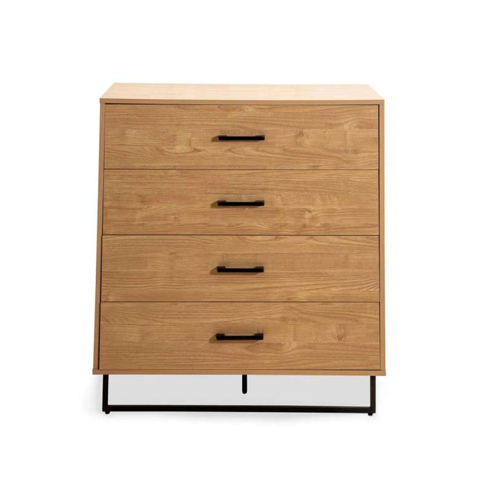 Walter Kids Chest Of 4 Drawer - Oak