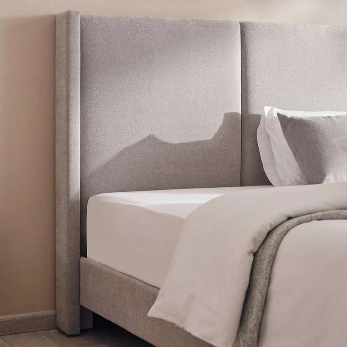 Walter King Bed 180X200 Cm - Light Grey