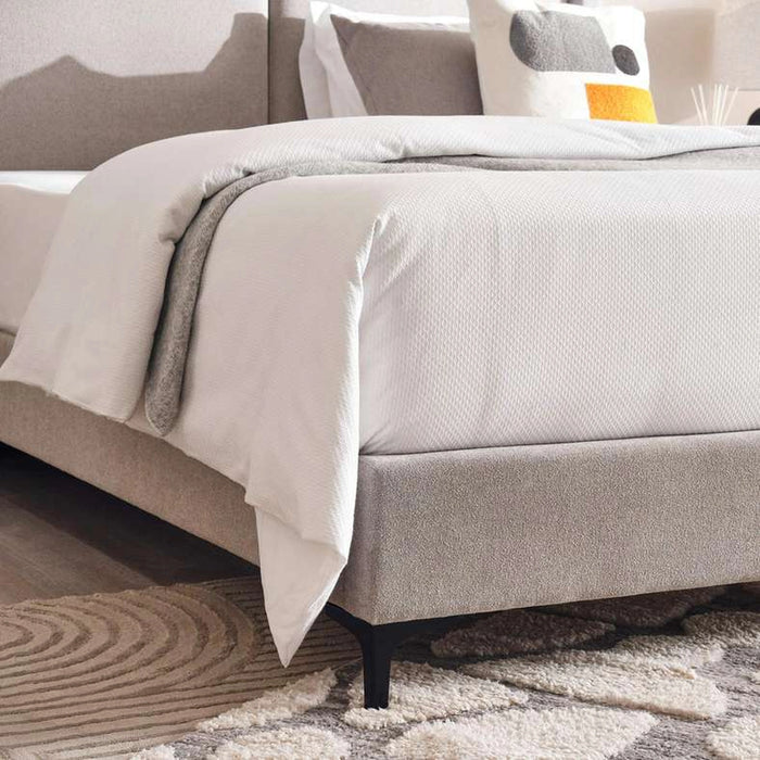 Walter King Bed 180X200 Cm - Light Grey