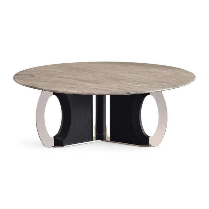 Walton Coffee Table Marble - Silver Black