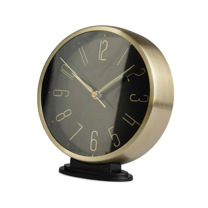 Wardell Table Clock 13X4X14Cm - Gold