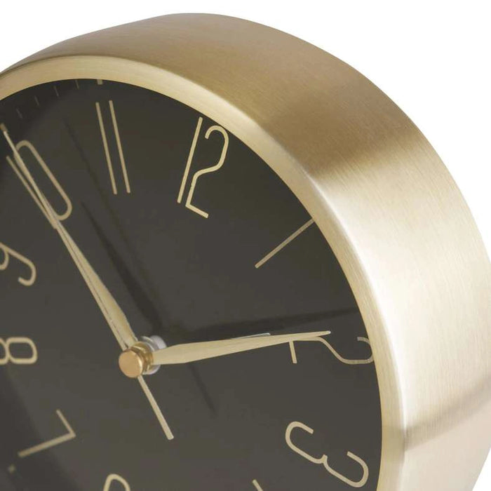 Wardell Table Clock 13X4X14Cm - Gold